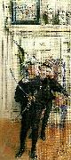 Carl Larsson uif och pontus USA oil painting artist